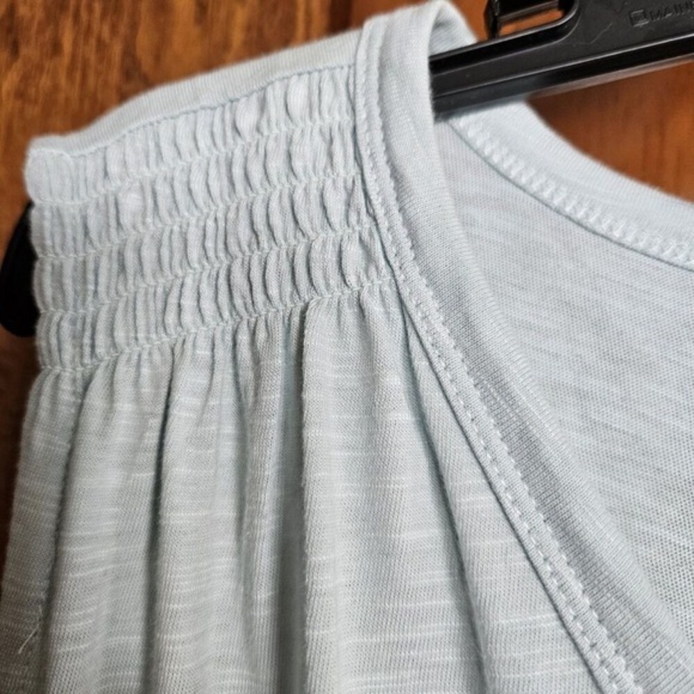 Maurices NWT Soft Blue Ribbed V‑Neck Tank 4X – Casual Everyday Essential - Picture 6 of 10